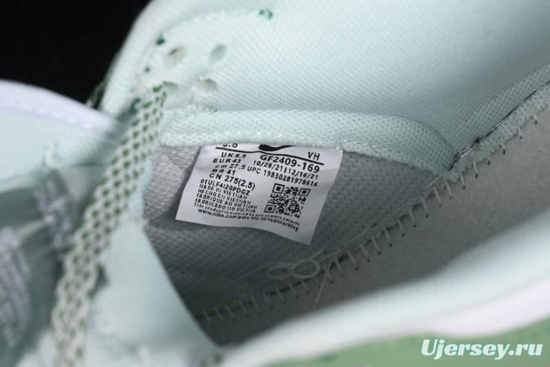 Nike SB Dunk Low YSL Series - White Green Brown Swoosh Anniversary High-End Custom Low-Top Casual Sneakers - GF2409-169