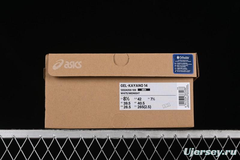 Asics Gel-Kayano 14 Running Shoes with 3D Visible GEL Cushioning and FF BLAST PLUS Midsole - 1202A056-109
