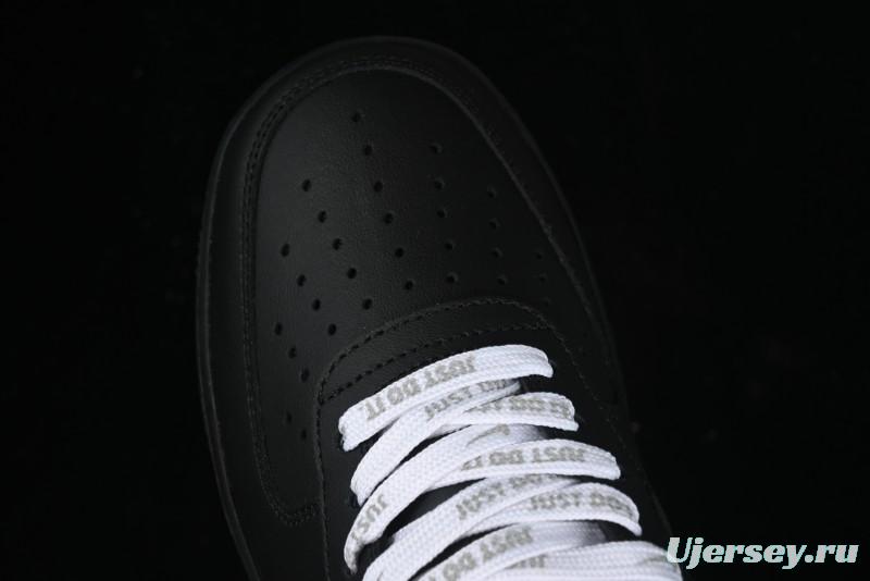 Nike Air Force 1 '07 Low Graffiti White Black Casual Sneakers - CW2288-017