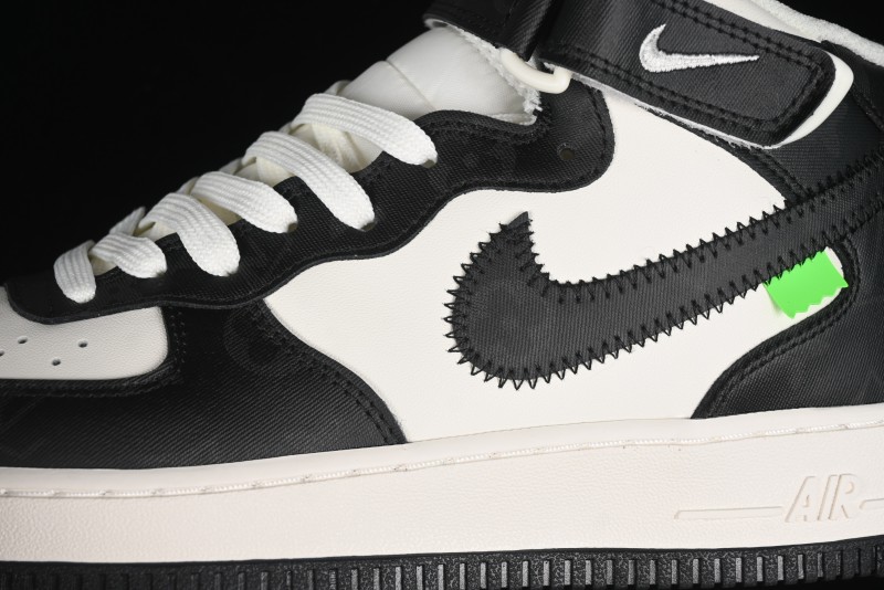 Nike Air Force 1 '07 Mid Casual Sneakers in Black - LL0222-005