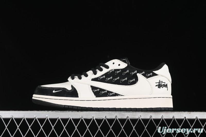 Nike Travis Scott x Fragment Design x Air Jordan 1 Low OG SP Sneakers - SJ2068-128