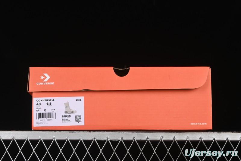 Converse Chuck 70 Plus X-High Deconstructed Platform Sneakers - A08261C