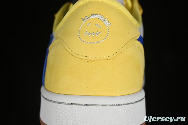 Nike Travis Scott x Air Jordan 1 Low OG AJ1 Collaboration Shoes with Reverse Swoosh - DZ4137-700