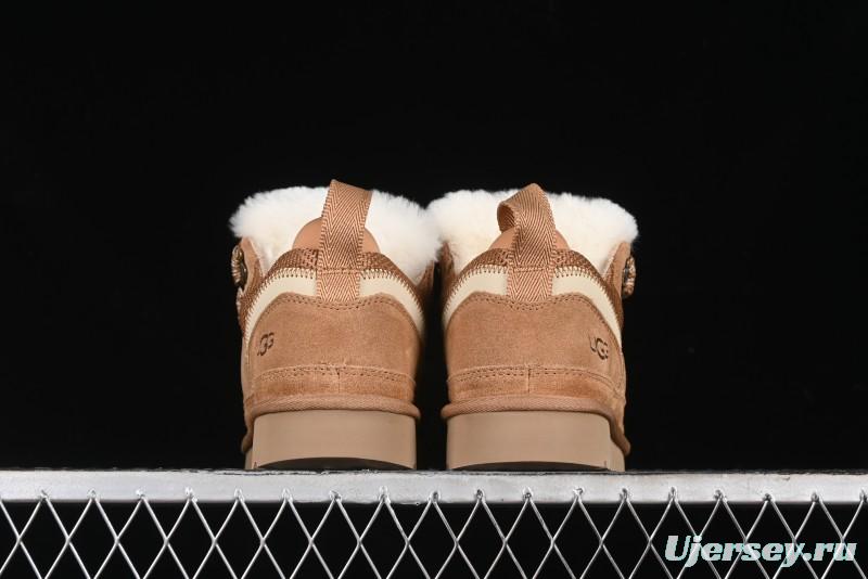 UGG Classic Ultra Mini Mel Dual-Color Lace-Up Low-Top Casual Shoes - 1144032