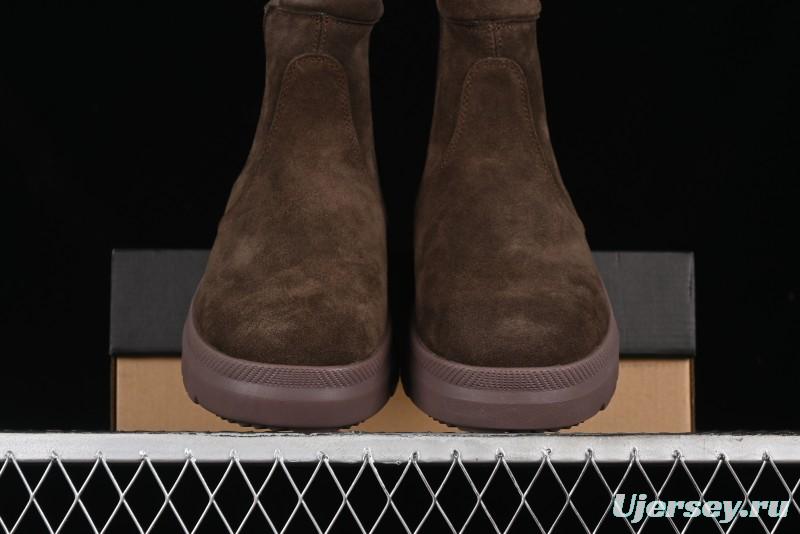 UGG Burleigh Chelsea Winter Boots for Men with Lightweight Anti-Slip Sole and Genuine Wool Leather - 1152050