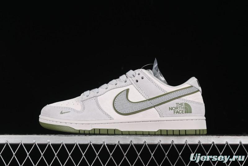 Nike Dunk Low The North Face CDG Collaboration - Green Label SB Low-Top Skate Shoes - DQ1098-397