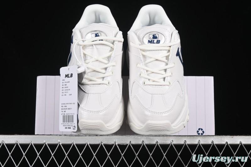 New York Yankees MLB Bigball Chunky Window Croco Thick Sole Casual Running Shoes - 3ASHBLA4N07WHS