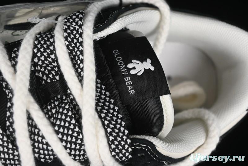 Nike SB Dunk Low Violent Bear Series - Lace-Up Beige with Black Swoosh Anniversary High-End Customized Low-Top Casual Skate Shoes - SJ2068-290