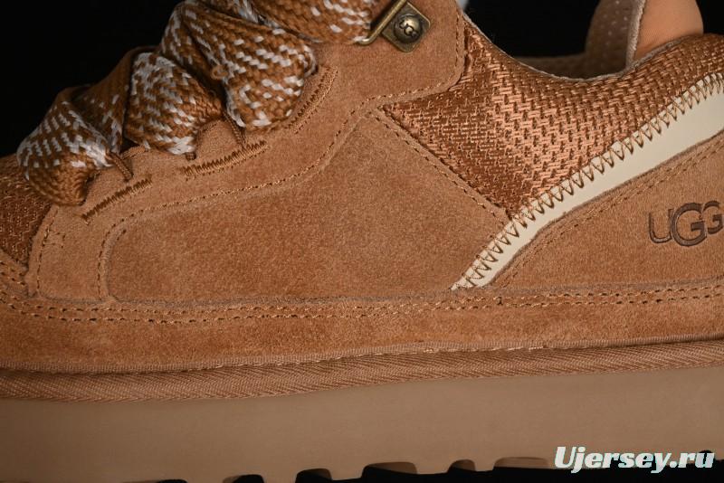 UGG Classic Ultra Mini Mel Dual-Color Lace-Up Low-Top Casual Shoes - 1144032