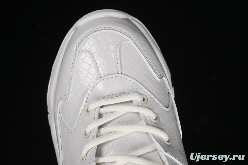 New York Yankees MLB Bigball Chunky Window Croco Thick Sole Casual Running Shoes - 3ASHBLA4N07WHS