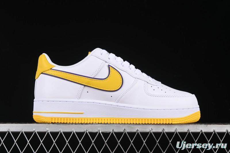 Nike Air Force 1 '07 Low Kobe Full-Grain Leather Casual Sneakers with Full-Length Air Cushion - FZ1151-100