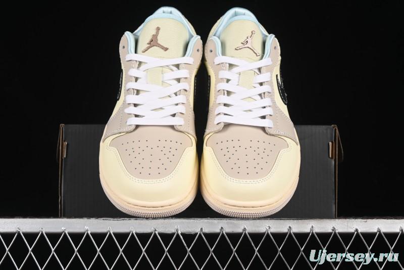 Nike Air Jordan 1 Low Retro Basketball Shoes with Classic Design - HQ3440-101