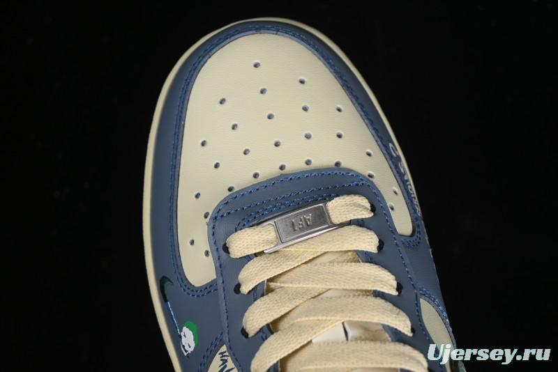 Nike Air Force 1 Low "Ghost Fire Clown" Halloween Themed Casual Sneakers - XL2321-333