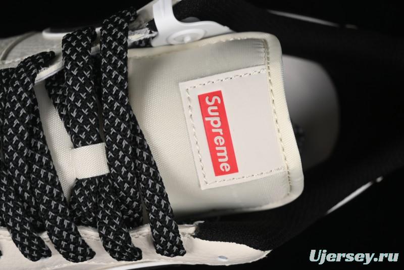 Nike Air Force 1 '07 Low Supreme Collaboration - Beige Black Starry Sneakers - XZ6188-013