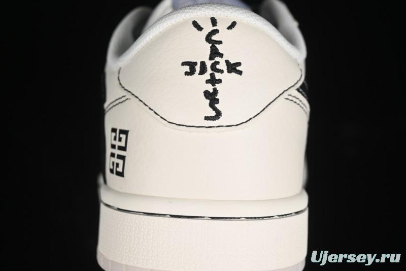 Nike Travis Scott x Fragment Design x Air Jordan 1 Low OG SP AJ1 Low Top Casual Sneakers - XY2688-111