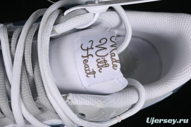 Nike Air Force 1 '07 Low Frozen Custom Paint Low-Top Casual Sneakers - ZH0316-035