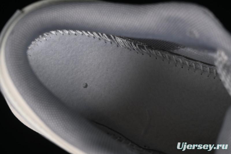 Nike Air Jordan 1 Low Stussy Collaboration - Light Bone Grey Dual-Tone Premium Custom Retro Basketball Shoes - SJ9950-045