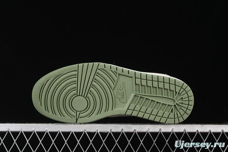 Nike Travis Scott x Fragment Design x Air Jordan 1 Low OG SP AJ1 Retro Sneakers - DM7866-017