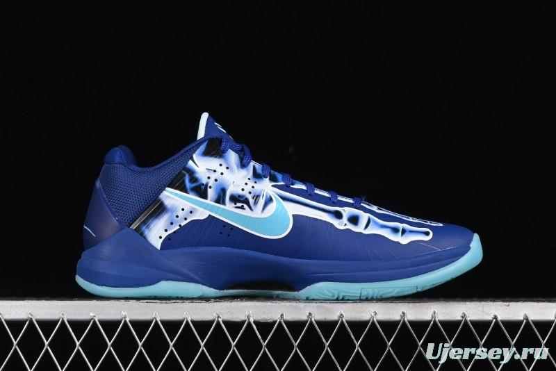 Nike Zoom Kobe 5 X-ray Halloween Glow-in-the-Dark Professional Basketball Shoes - HJ4303-400