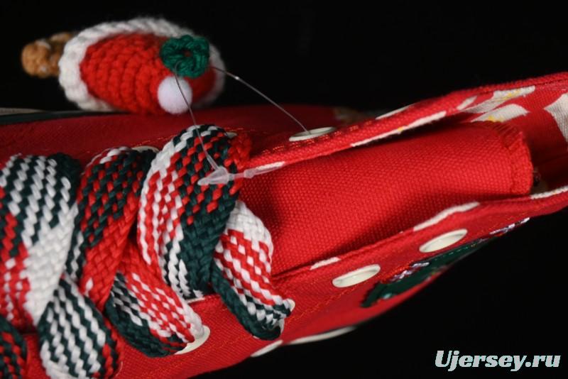 Converse 1970s Christmas Theme High Top Casual Sneakers for Winter - A12454C