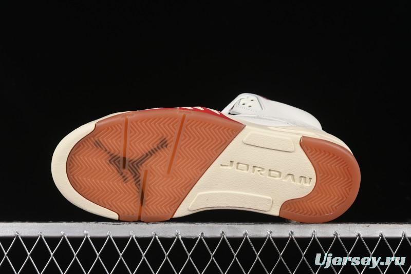 Nike Air Jordan 5 Retro "El Grito" Basketball Shoes with Mexican Flag Color Scheme - HF8833-100