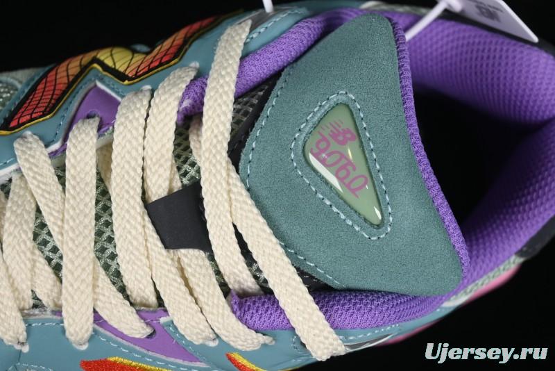 New Balance Joe Freshgoods x New Balance 9060 Retro Casual Running Sneakers with ABZORB Cushioning - U9060WRB