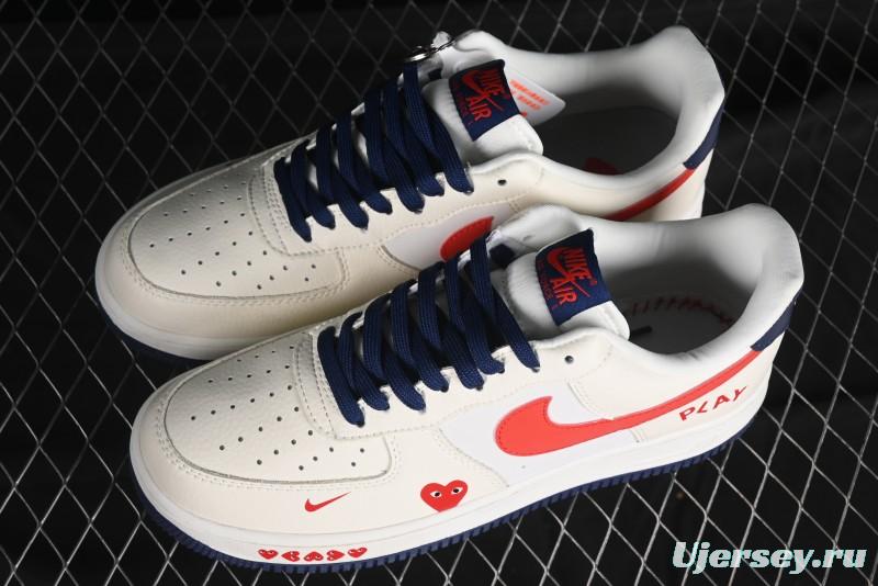 Nike Air Force 1 '07 Low CDG Play Sneakers - KK1988-004