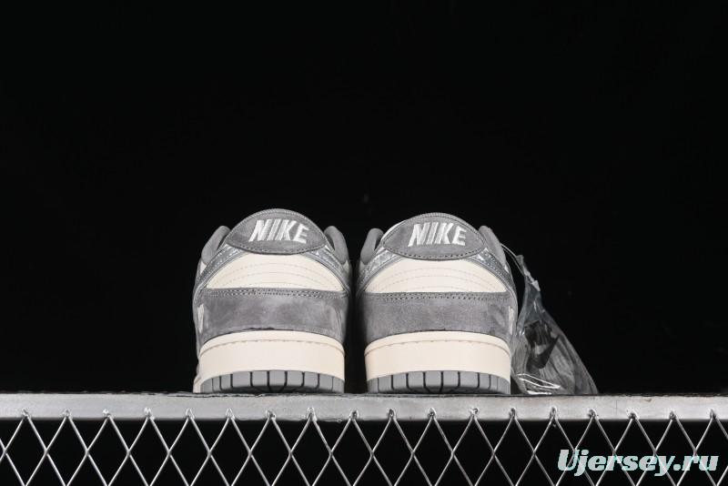 Nike SB Dunk Low UN Series - Diamond Ash Hook Anniversary High-End Custom Low-Top Casual Skate Shoes - DQ1098-518