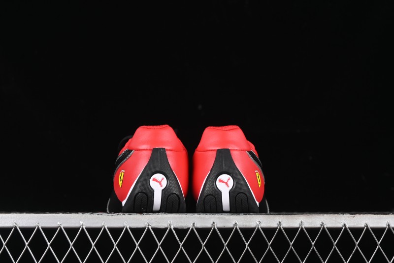 Puma Sparco Future Round Toe Lace-Up Low-Top Lifestyle Casual Shoes in Leather and Fabric - 307889-03