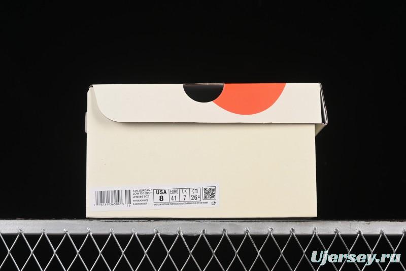 Nike Travis Scott x Fragment Design x Air Jordan 1 Low OG SP AJ1 Retro Sneakers - JH6089-002