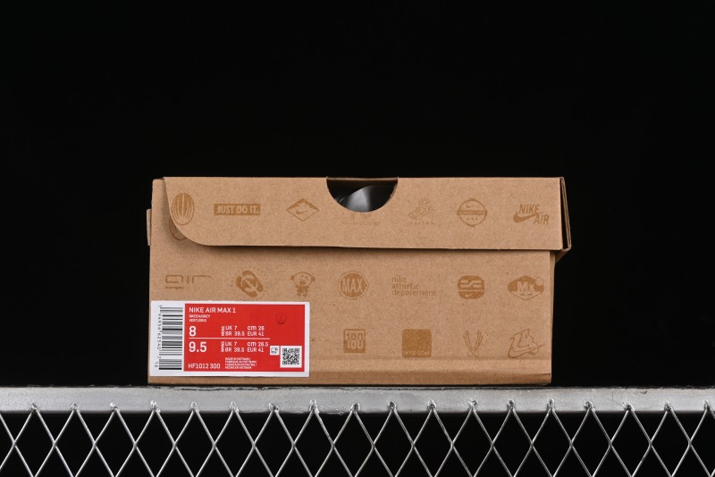 Nike Air Max 1 Retro Running Shoes with Half-Sole Air Cushion - HF1012-300