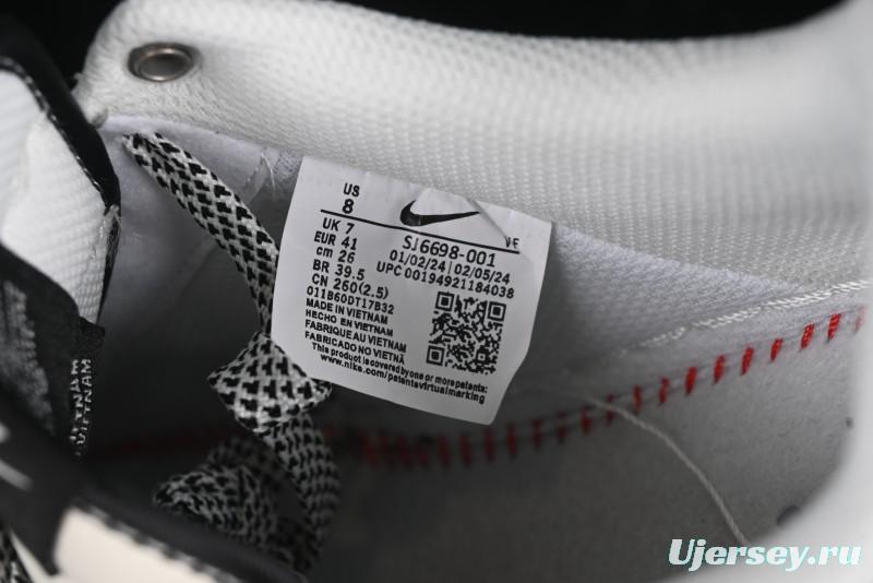 Nike Air Force 1 '07 Low Levi's Collaboration Double Swoosh Beige Black Casual Sneakers - SJ6698-001