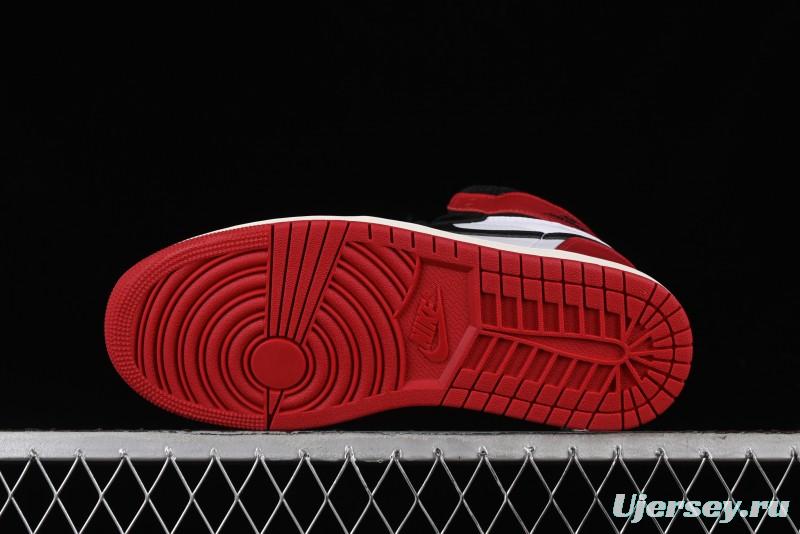 Nike Air Jordan 1 High OG Retro Basketball Shoes with Black Toe Design - DZ5485-106