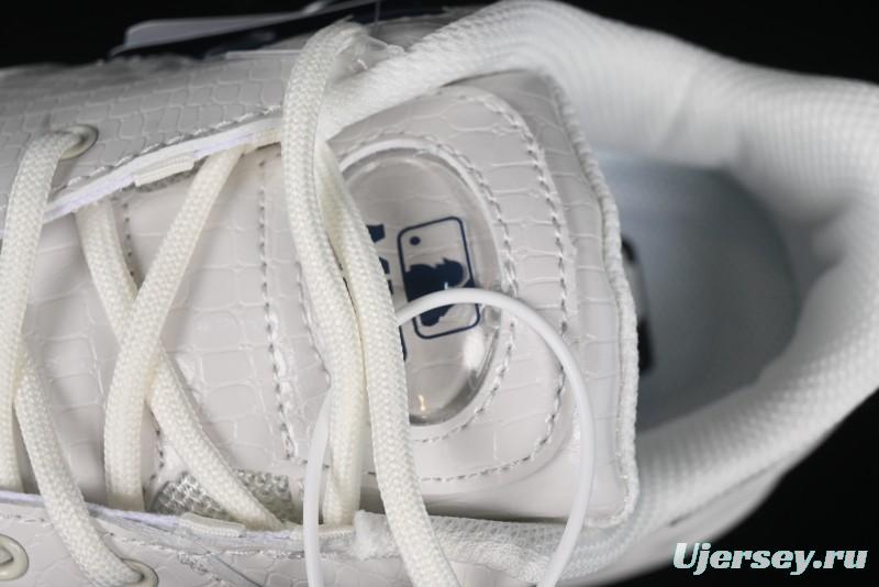 New York Yankees MLB Bigball Chunky Window Croco Thick Sole Casual Running Shoes - 3ASHBLA4N07WHS