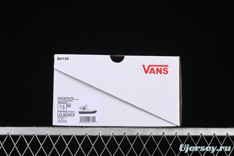Vans Half Cab Pro 92 Retro Skate Shoes - VN0A3QPH2YV