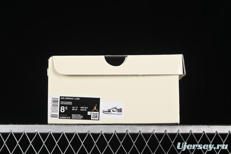 Nike Air Jordan 1 Low Retro Basketball Shoes with Custom Bear Collaboration - SJ9950-018