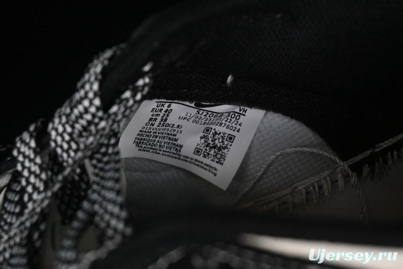 Nike SB Dunk Low Supreme x Stussy Triple Collaboration - Black White Black Swoosh Anniversary Custom Low Top Casual Skate Shoes - SJ2068-300