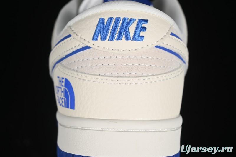 Nike SB Dunk Low The North Face Collaboration Anniversary Edition Custom Low-Top Casual Skate Shoes - KK1333-007