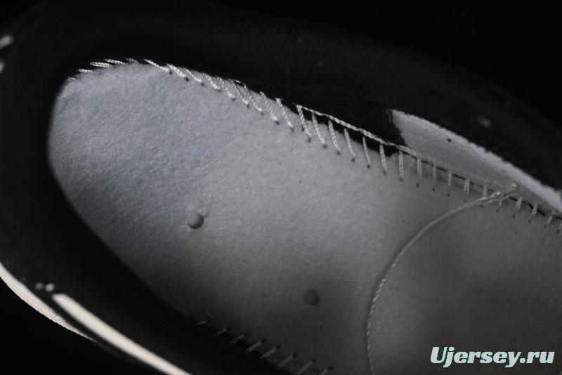 Nike Travis Scott x Fragment Design x Air Jordan 1 Low OG SP AJ1 Supreme Stussy Collaboration - Red Tab Black Warrior Low Top Casual Sneakers - SJ2068-124