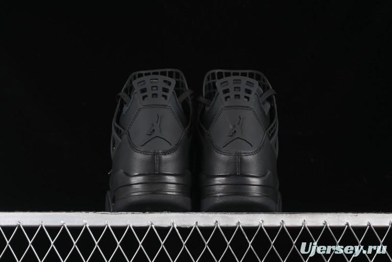 Nike Air Jordan 4 Retro Basketball Shoes with Mesh Design - FV7251-001