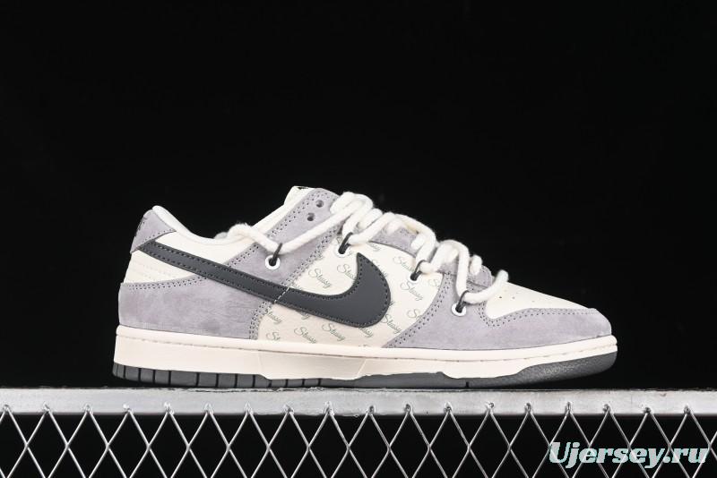 Nike SB Dunk Low Stussy Anniversary Custom Low-Top Casual Skate Shoes - SJ2068-295