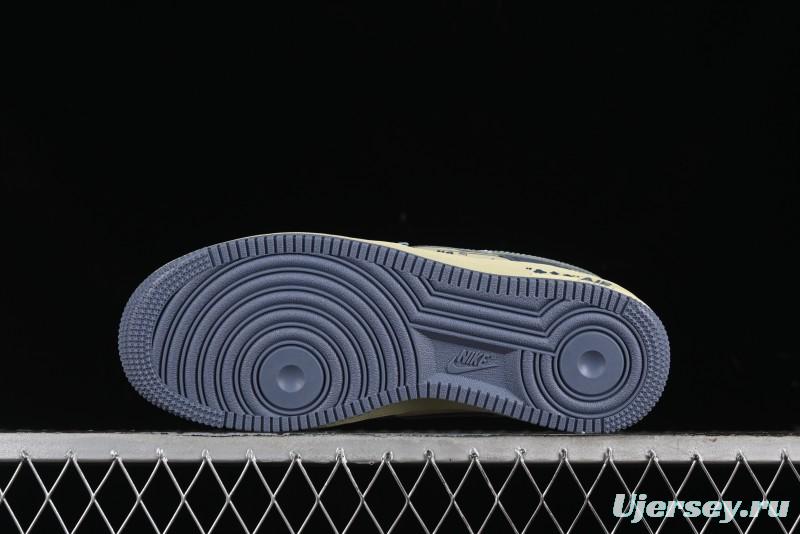 Nike Air Force 1 Low "Ghost Fire Clown" Halloween Themed Casual Sneakers - XL2321-333