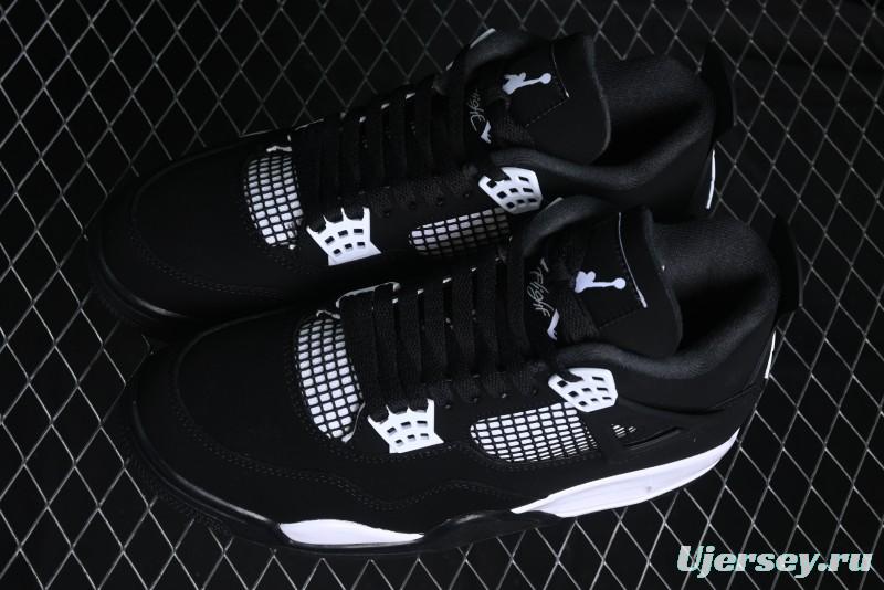 Nike Air Jordan 4 Retro White Thunder Basketball Shoes - FQ8138-001