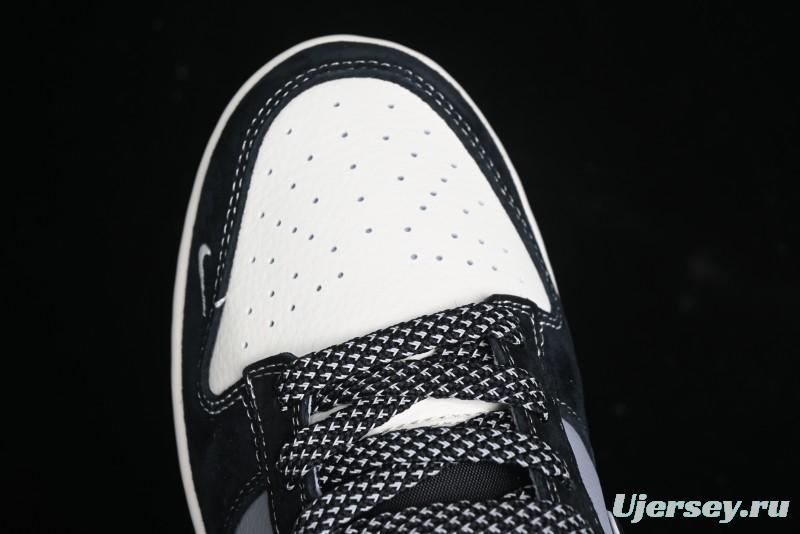 Nike SB Dunk Low The North Face Collaboration - EDG Print Anniversary Customized Low-Top Casual Sneakers - XS1086-005