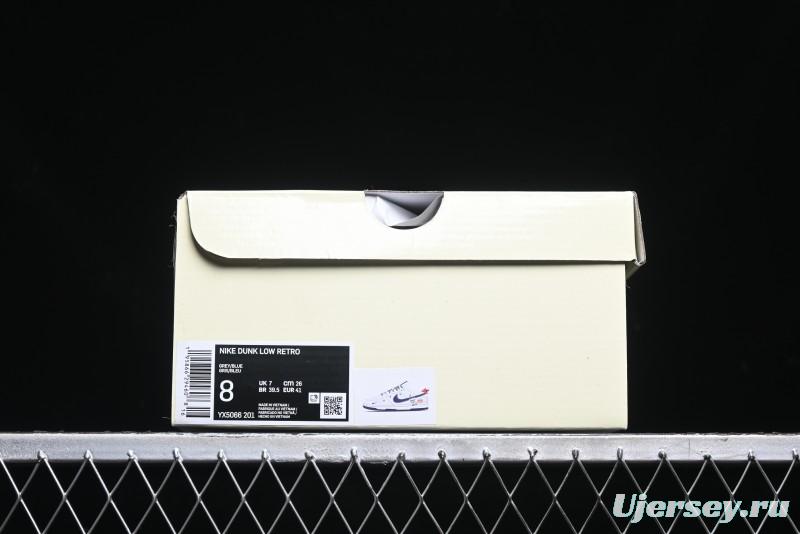 Nike SB Dunk Low Stone Island Anniversary Edition Customized Low-Top Casual Skate Shoes - YX5066-201