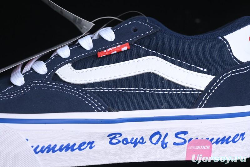 Vans Sk-8 Low Reissue Suede Low-Top Skate Shoes - VN0A5HF23IN