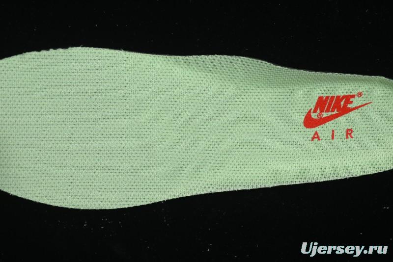 Nike Air Force 1 '07 Low Gucci Stone Island Collaboration - Grey Green Pigskin Lace-Up Casual Sneakers - DF0188-010