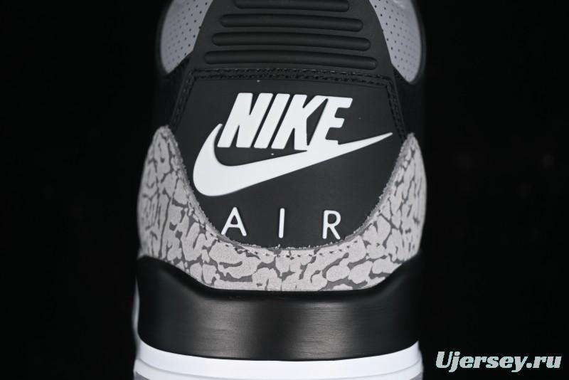 Nike Air Jordan 3 Retro "Black Cement" Basketball Shoes - DN3707-010