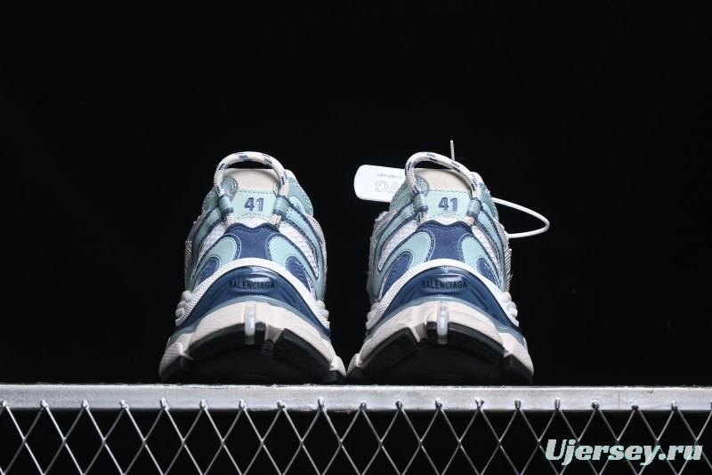 Balenciaga Runner Kith Four Color Retro Casual Sneakers - W3RXP9402