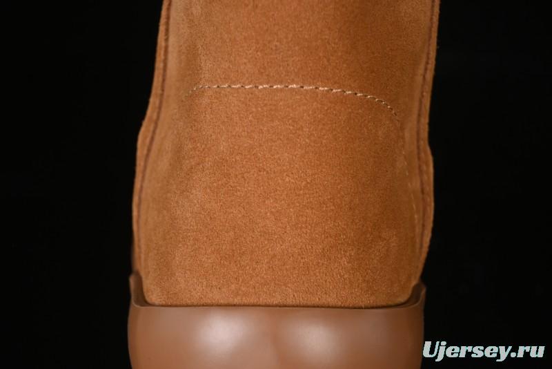 Bottega Veneta Snap Round Toe Slip-On Ankle Snow Boots - 578321